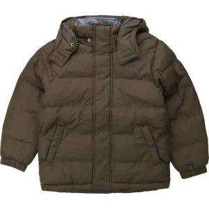 Jungen Khaki Steppjacke