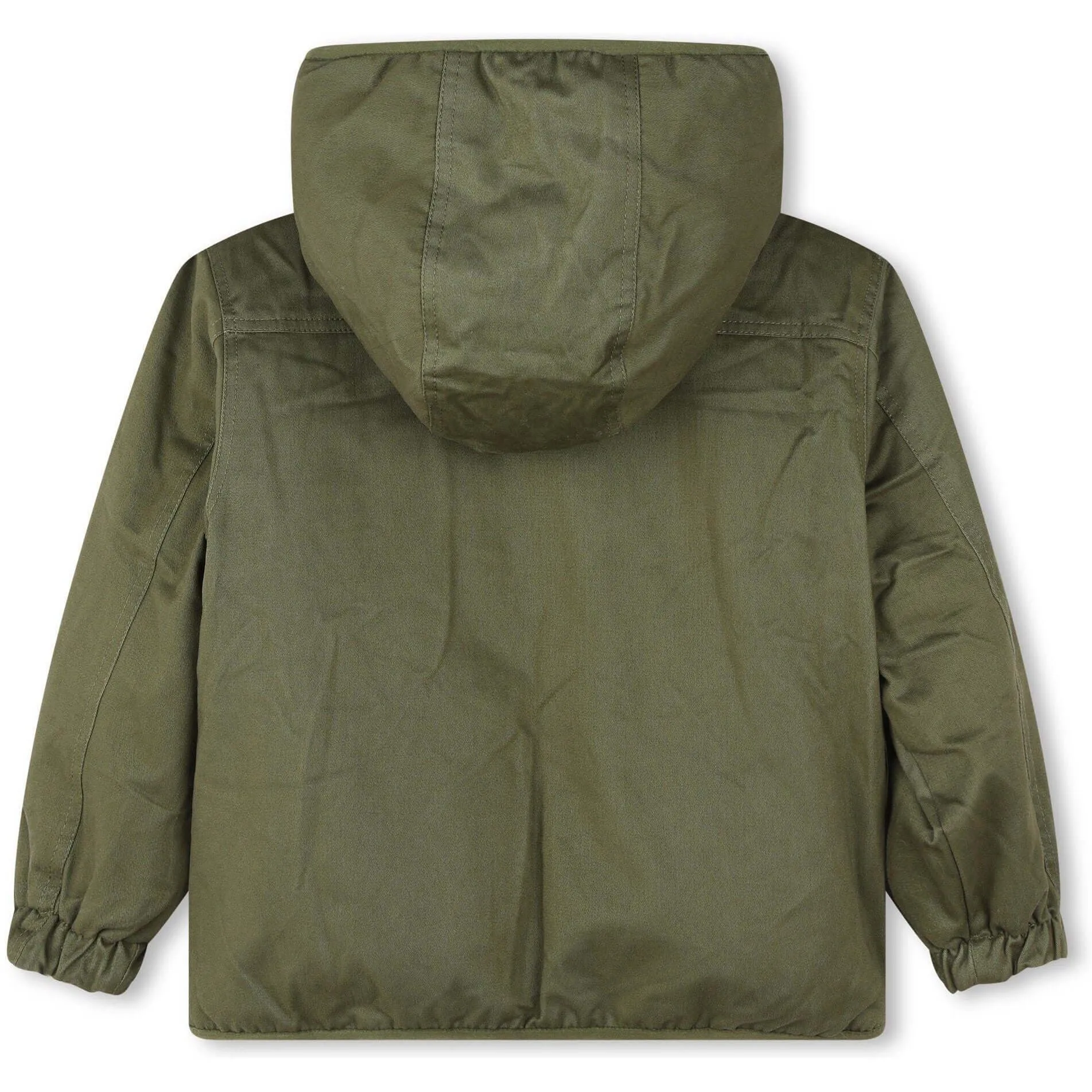 Jungen Khaki Reversible Jacke