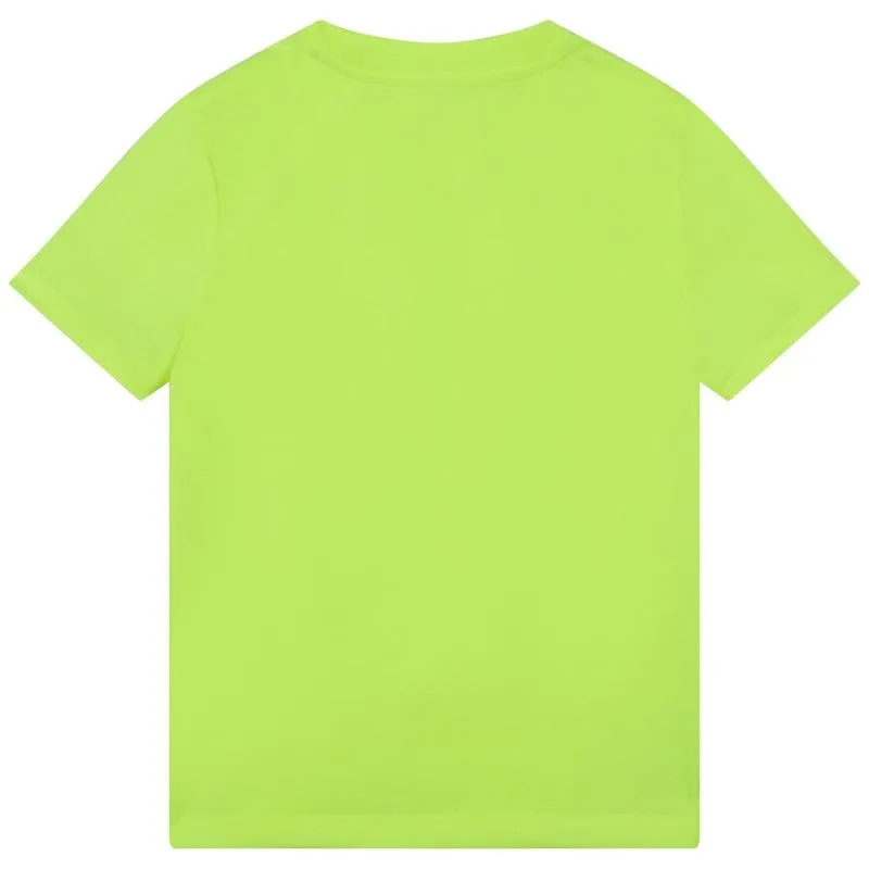 Jungen Limettengrünes T-Shirt