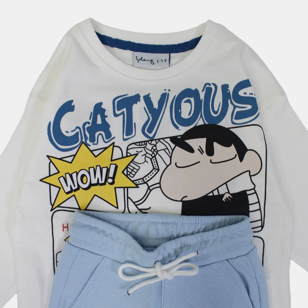 Jungen Langarm 2-teiliges Outfit-Set