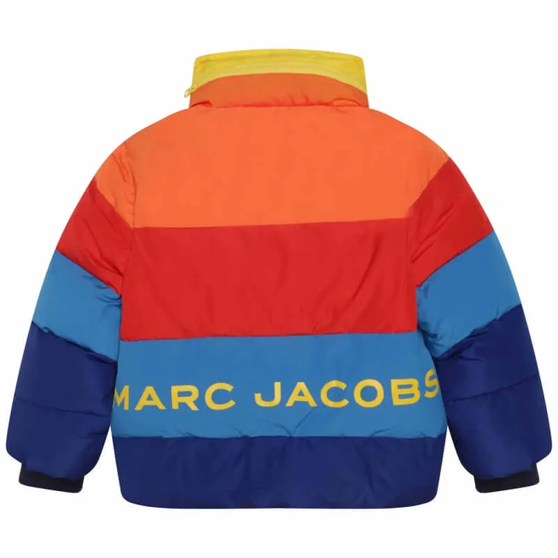 Jungen Mehrfarbige Daunenjacke