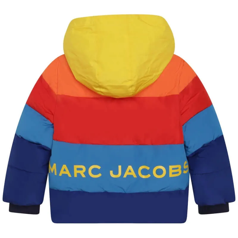 Jungen Mehrfarbige Daunenjacke