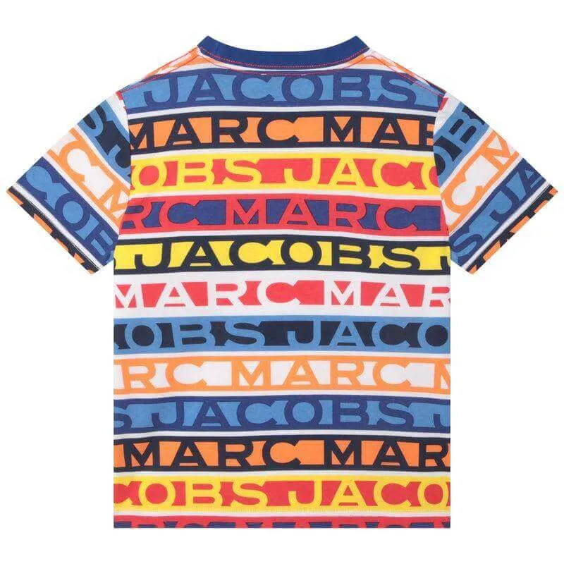 Jungen Mehrfarbiges Logo T-Shirt