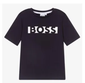 Jungen Navy Baumwoll T-Shirt