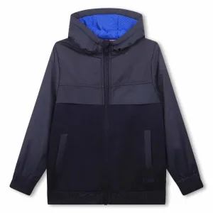 Jungen Navy Kapuzenjacke