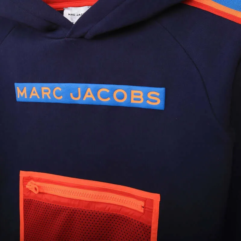 Jungen Navy Kapuzenpullover