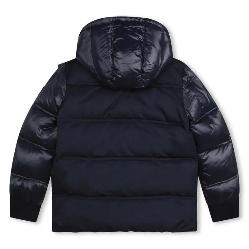 Jungen Navy Pufferjacke
