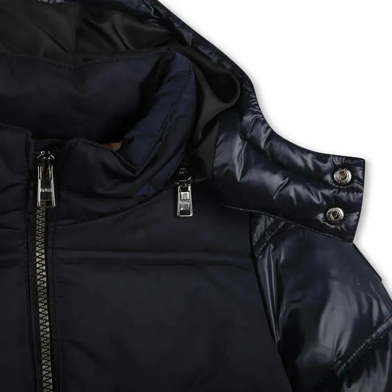 Jungen Navy Pufferjacke