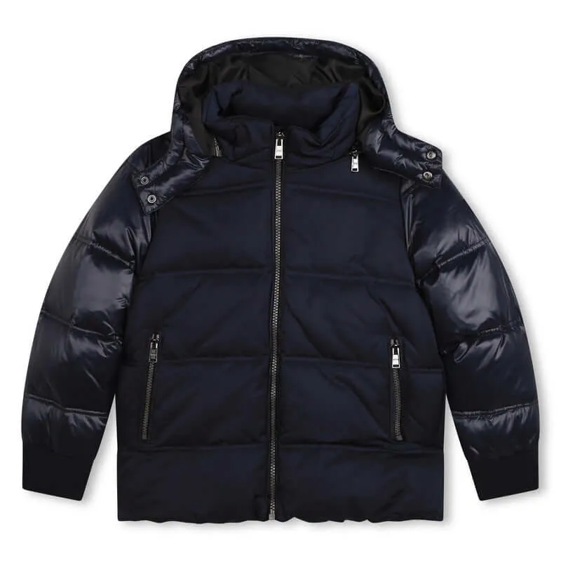 Jungen Navy Pufferjacke