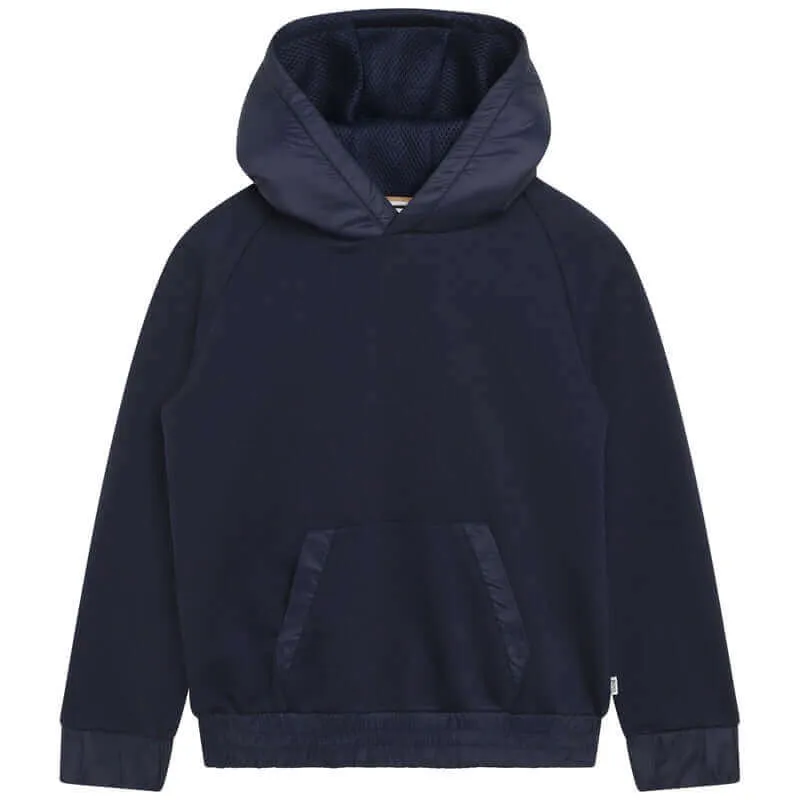 Jungen Navy Pullover Kapuzenpulli