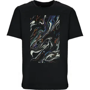 Jungen Öl Schwarz Rahmen T-Shirt