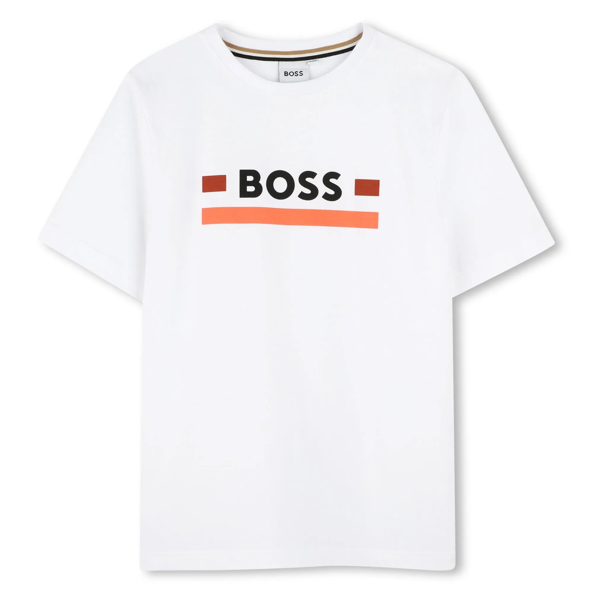 Jungen-Orange-Kurzarm-Set