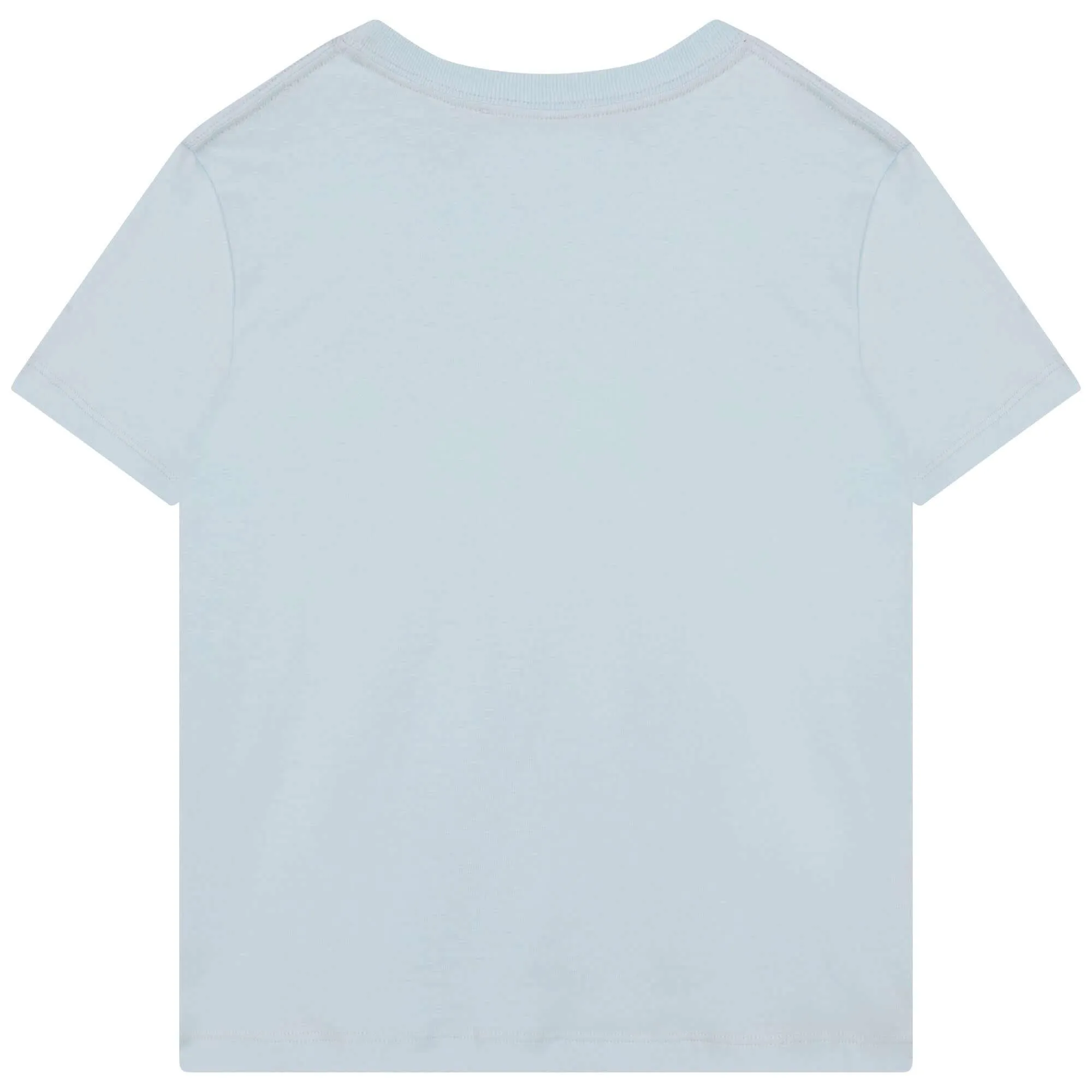 Jungen Hellblaues Curb Logo T-Shirt