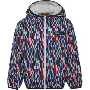 Jungen Pixel Print Reißverschlussjacke