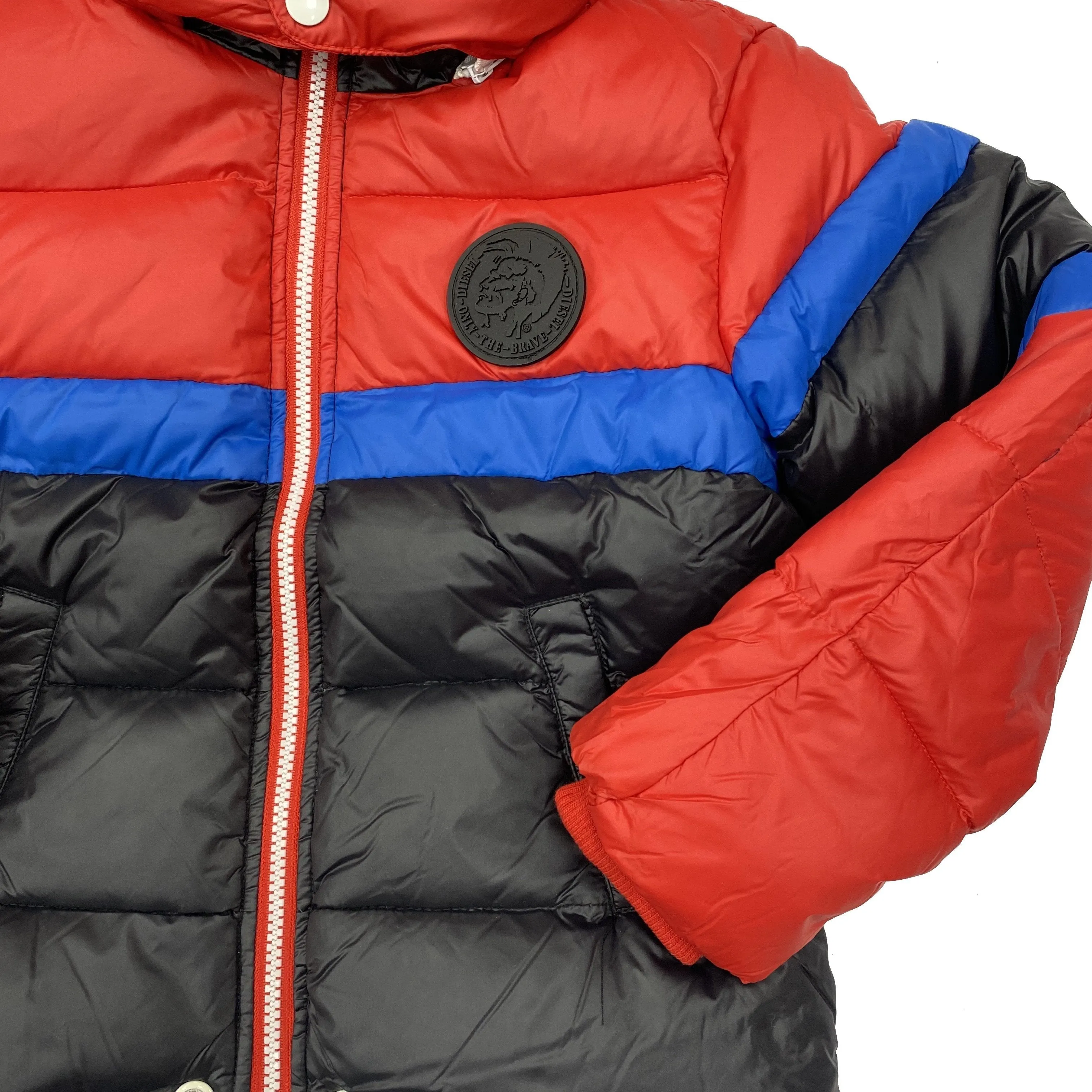 Jungen Rote Daunenjacke