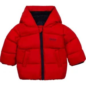 Jungen Rote Daunenjacke