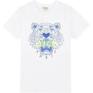 Jungen Weißes JB Tiger T-Shirt