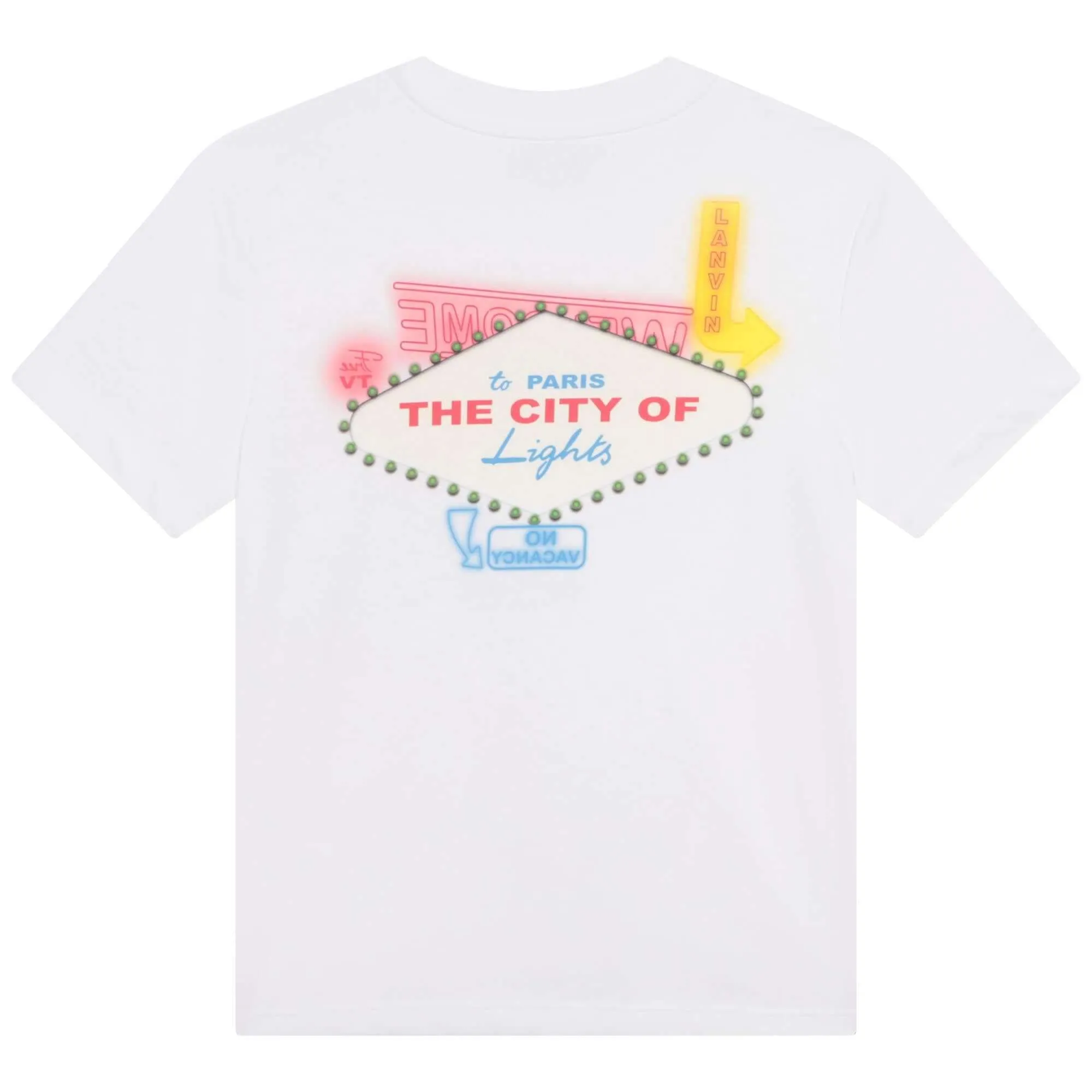 Jungen Weißes Las Vegas Druck T-Shirt