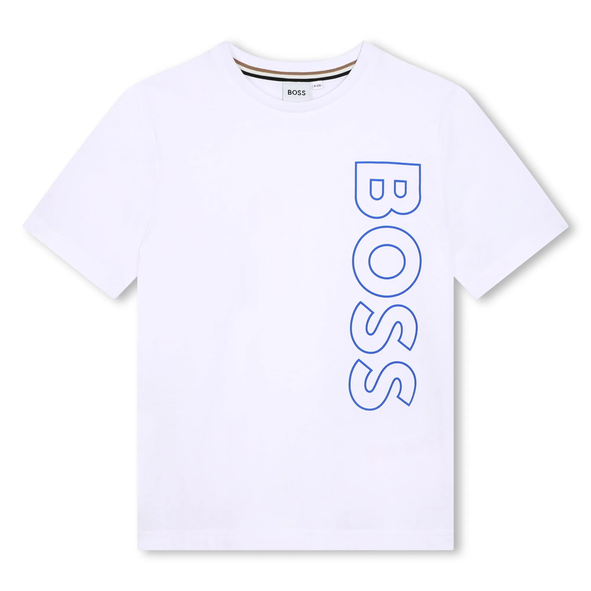 Jungen Weißes Kurzarm T-Shirt
