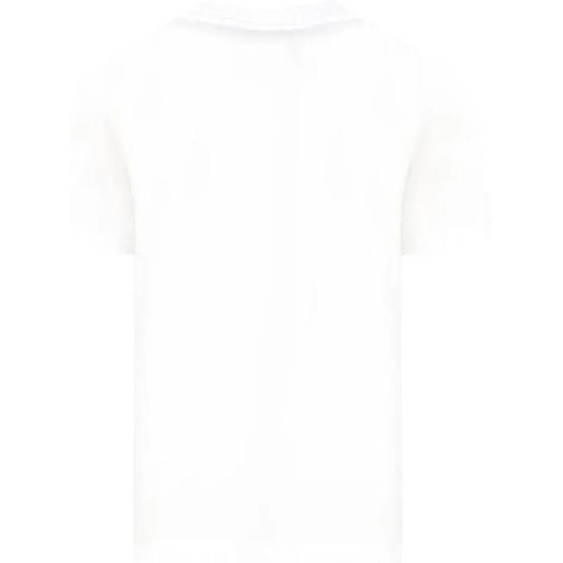 Jungen Weißes Thunderbolt Text T-Shirt
