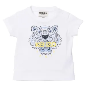 Jungen Weißer Tiger Paris T-Shirt