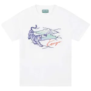 Jungen Weißer Tiger T-Shirt