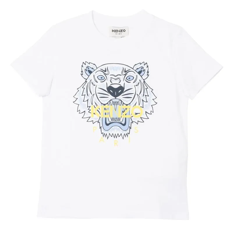 Jungen Weißer Tiger T-Shirt
