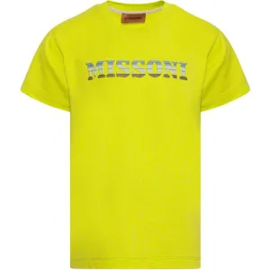 Jungen Gelbes Logo T-Shirt