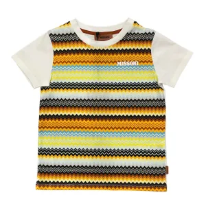 Jungen Zick-Zack T-Shirt