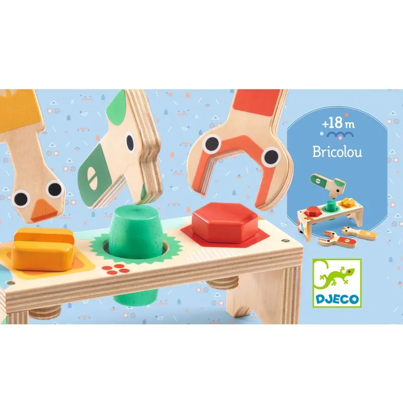 Bricolou Holzwerkzeug-Set