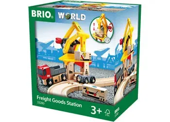 Brio Toys BRIO - Frachtgüterstation 6-teilig
