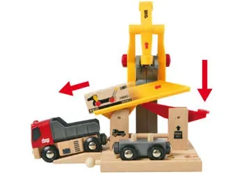 Brio Toys BRIO - Frachtgüterstation 6-teilig