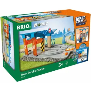 Brio Toys BRIO Smart Tech Sound - Bahnhof für Züge, 2-teilig