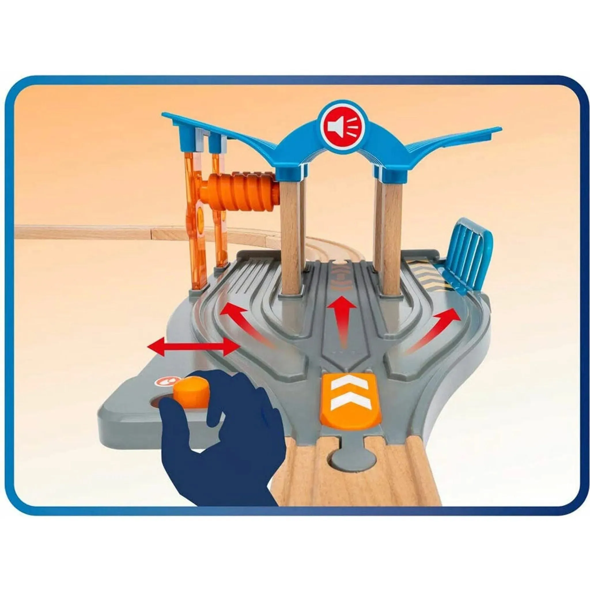 Brio Toys BRIO Smart Tech Sound - Bahnhof für Züge, 2-teilig