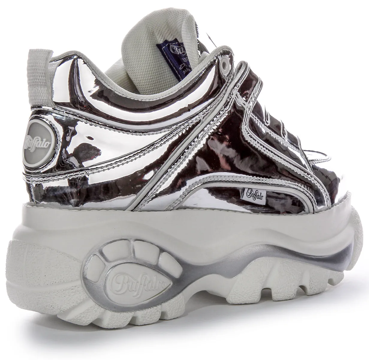Buffalo 1339-14 2.0 In Silber Metallic Damenschuhe Buffalo