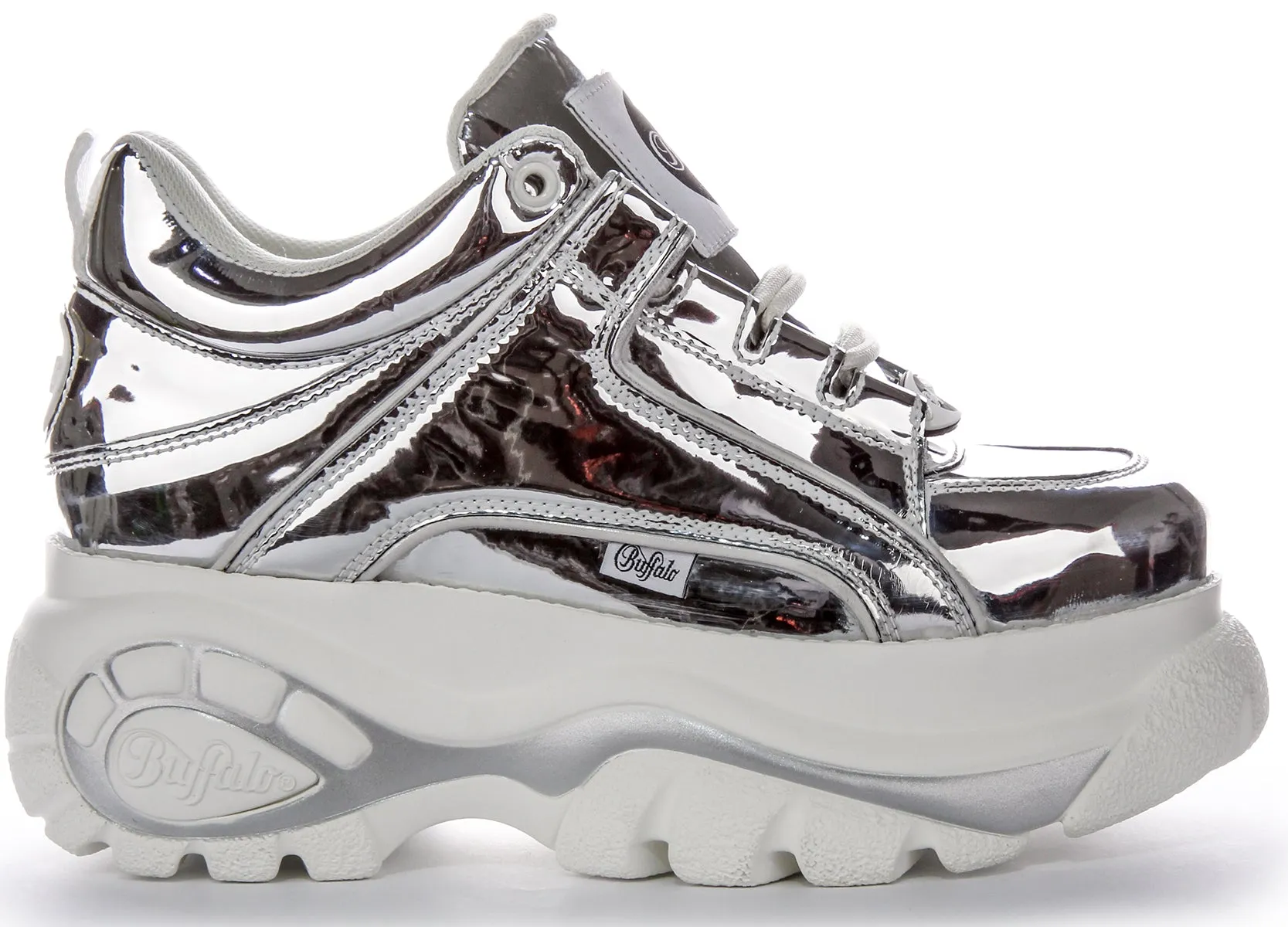 Buffalo 1339-14 2.0 In Silber Metallic Damenschuhe Buffalo