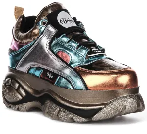 Buffalo 1339-14 Metallisch In Mehrfarbig Für Damen Schuhe Buffalo