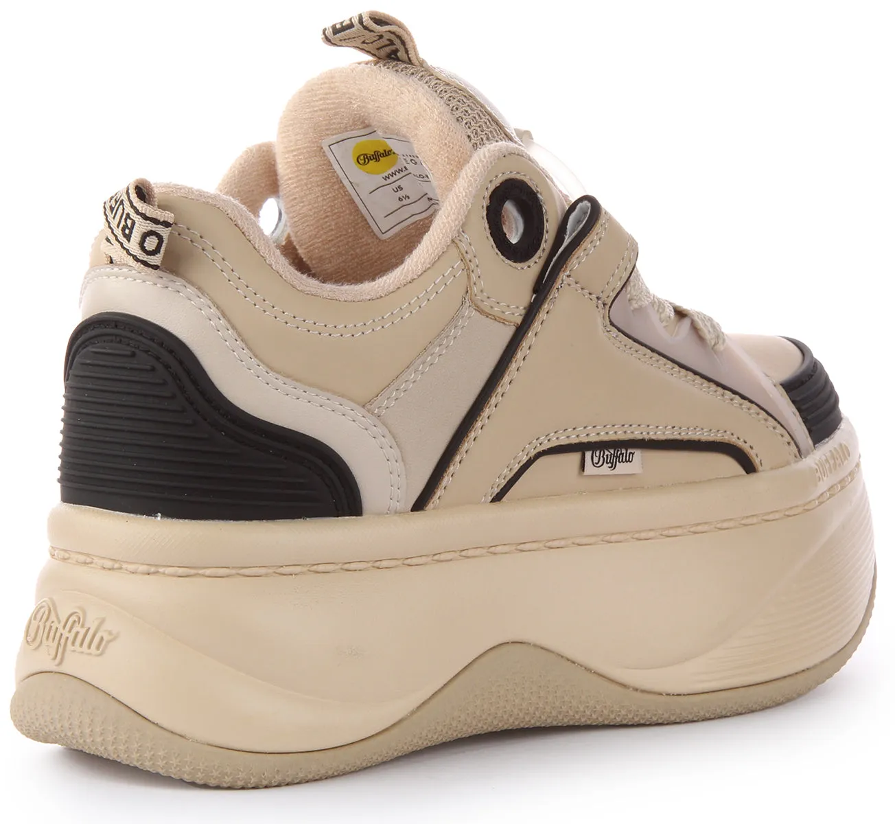 Buffalo Orcus Sk8 In Creme Für Damen Schuhe Buffalo