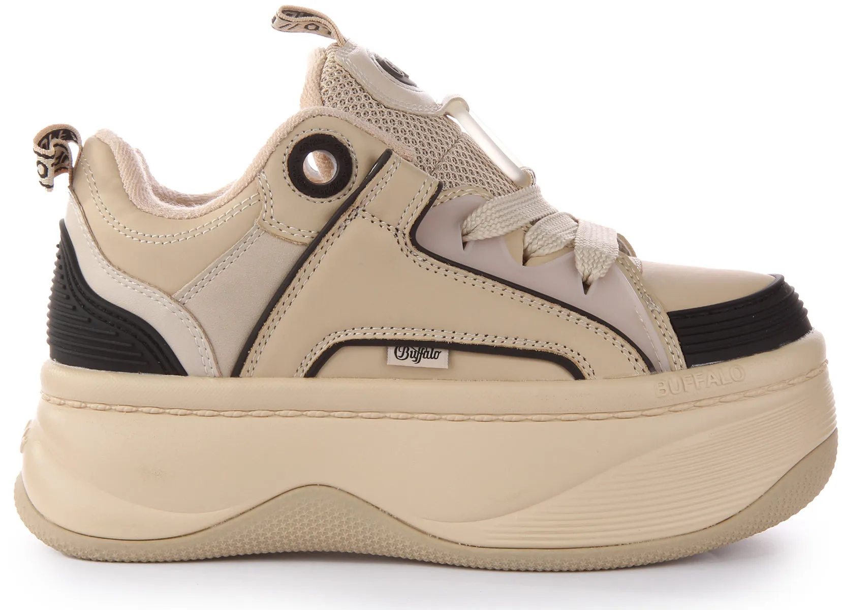 Buffalo Orcus Sk8 In Creme Für Damen Schuhe Buffalo