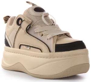 Buffalo Orcus Sk8 In Creme Für Damen Schuhe Buffalo