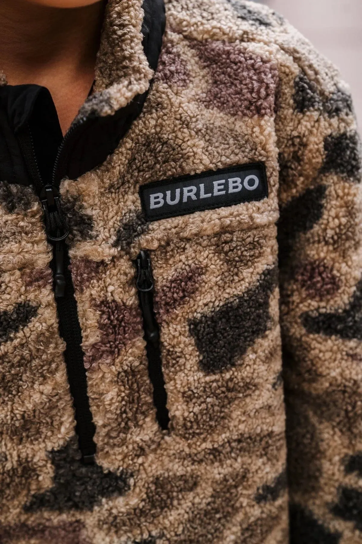 Burlebo Sherpa Jacket Quarter Zip - Rocky Mountain Tarnung