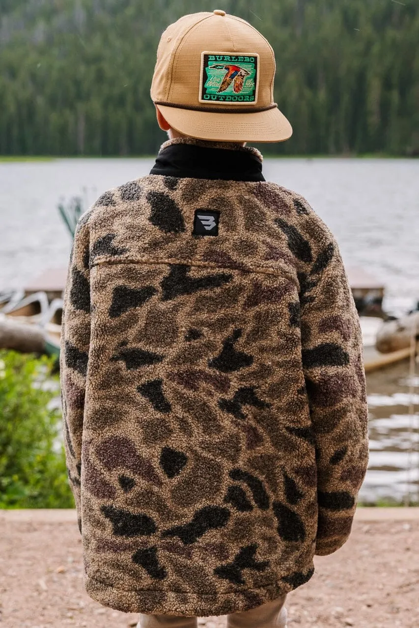 Burlebo Sherpa Jacket Quarter Zip - Rocky Mountain Tarnung