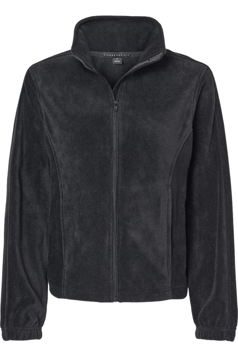 Burnside Damen Polar Fleece Jacke mit durchgehendem Reißverschluss