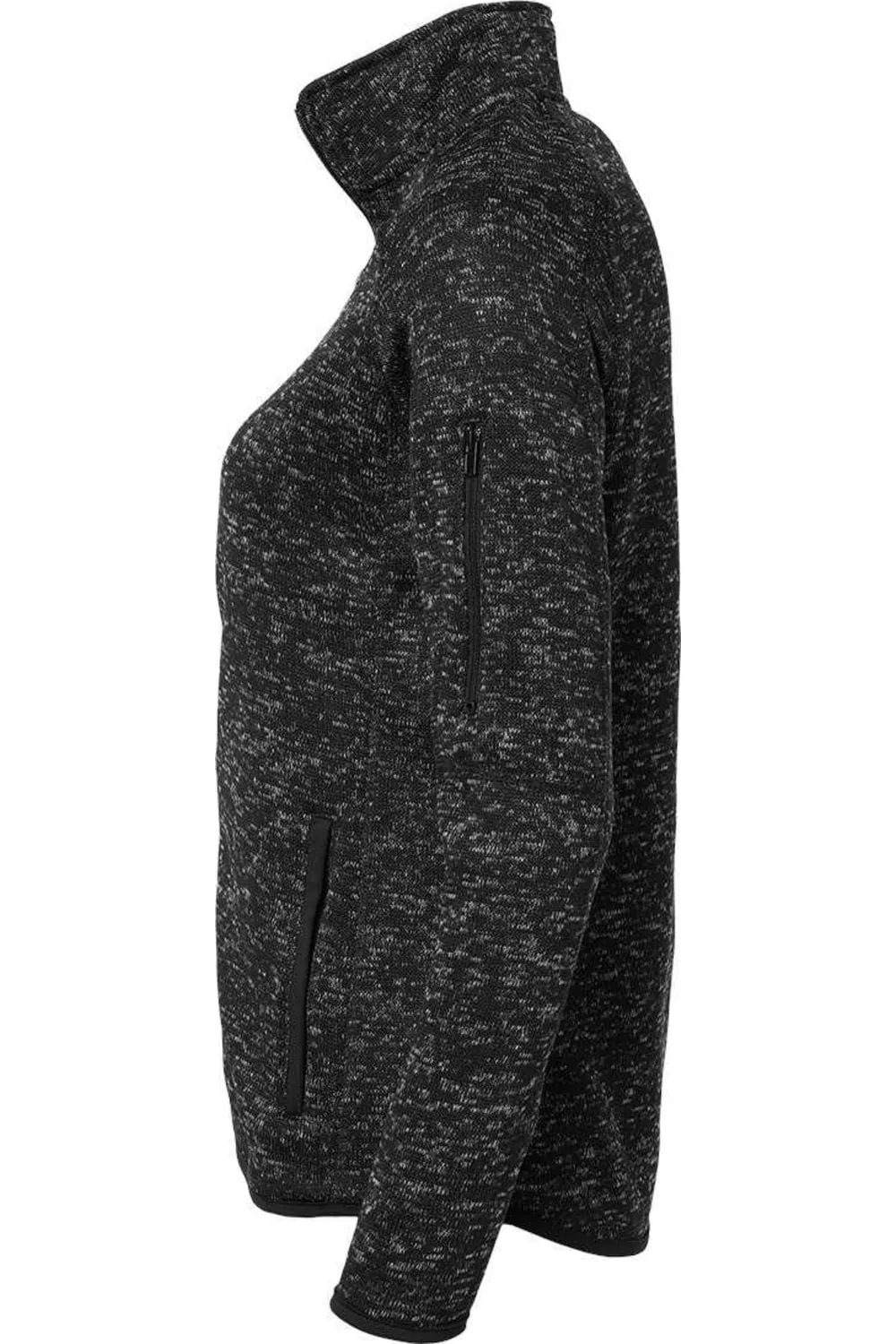 Burnside Damen Strickjacke aus Sweaterstoff