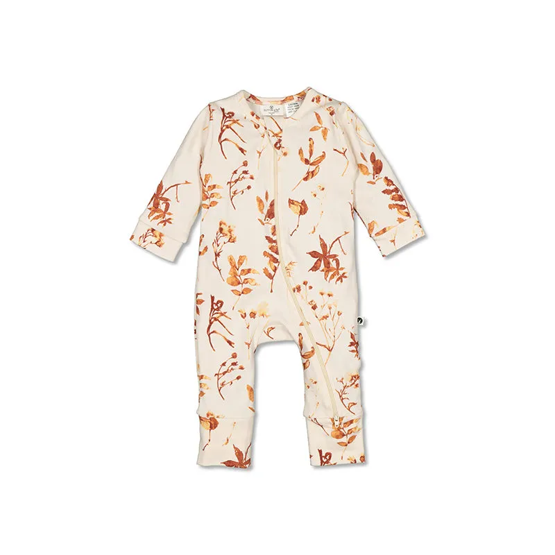 Burrow and Be Herbstblätter ZipSuit