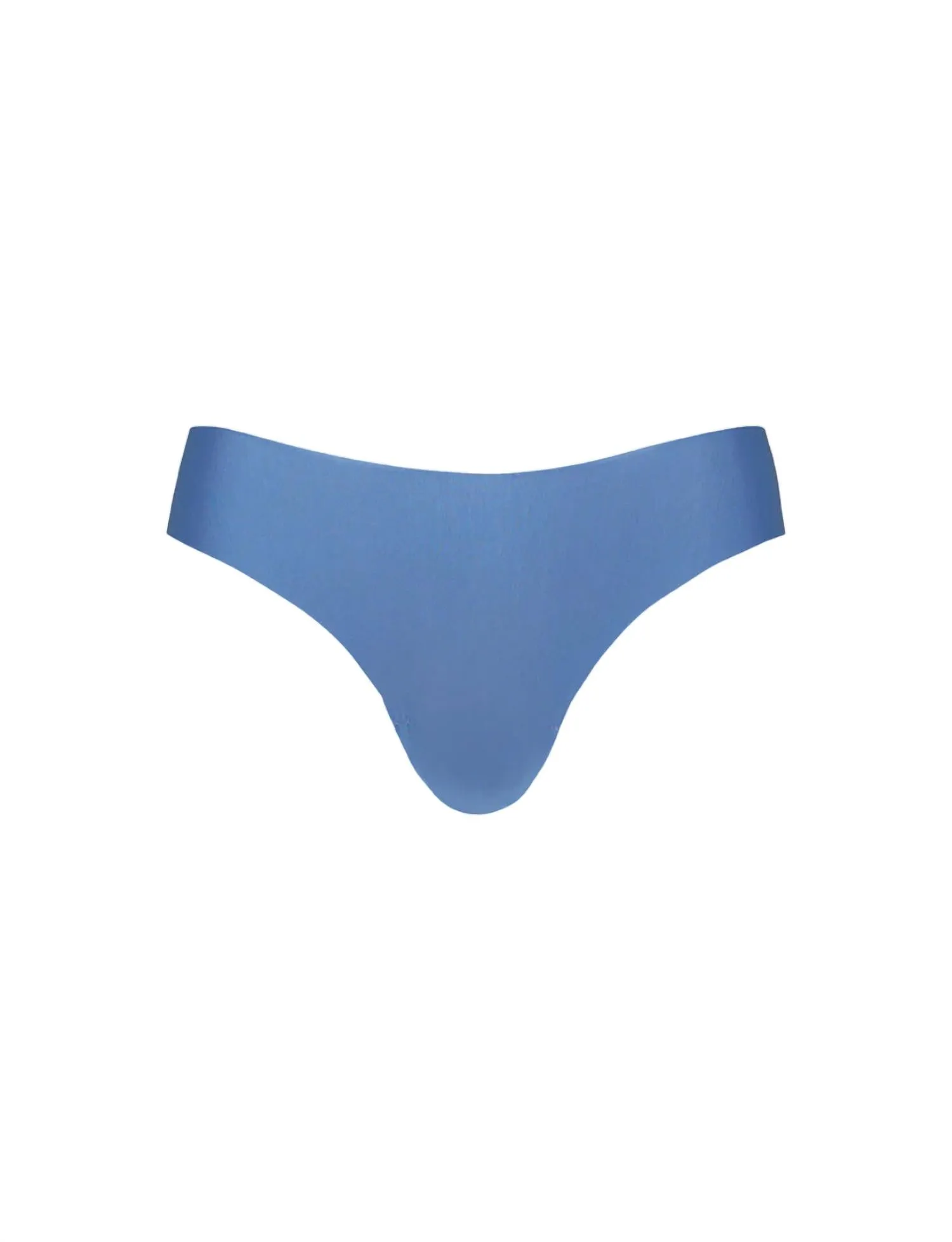Butter Mid-Rise Tanga-Slip in Hyazinthblau