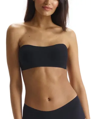 Butterweicher Trägerloser Bralette-Support in Schwarz