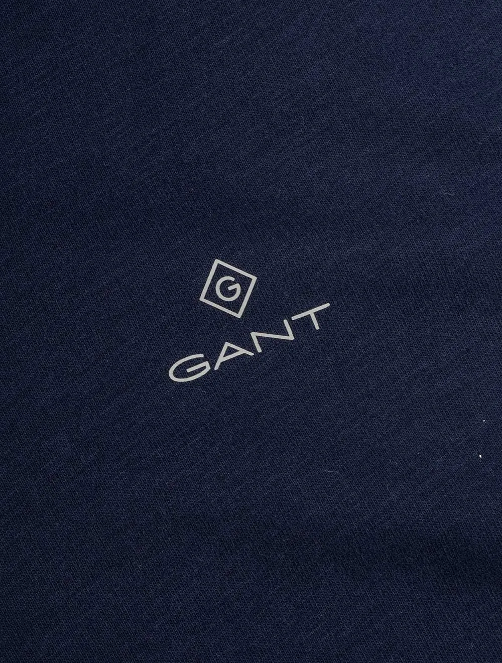 C-Ausschnitt T-Shirt 2er-Pack Marineblau Weiß