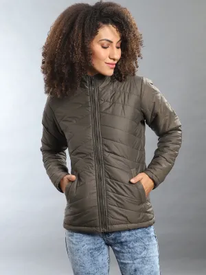 Campus Sutra Damen Stilvolle Bomberjacke