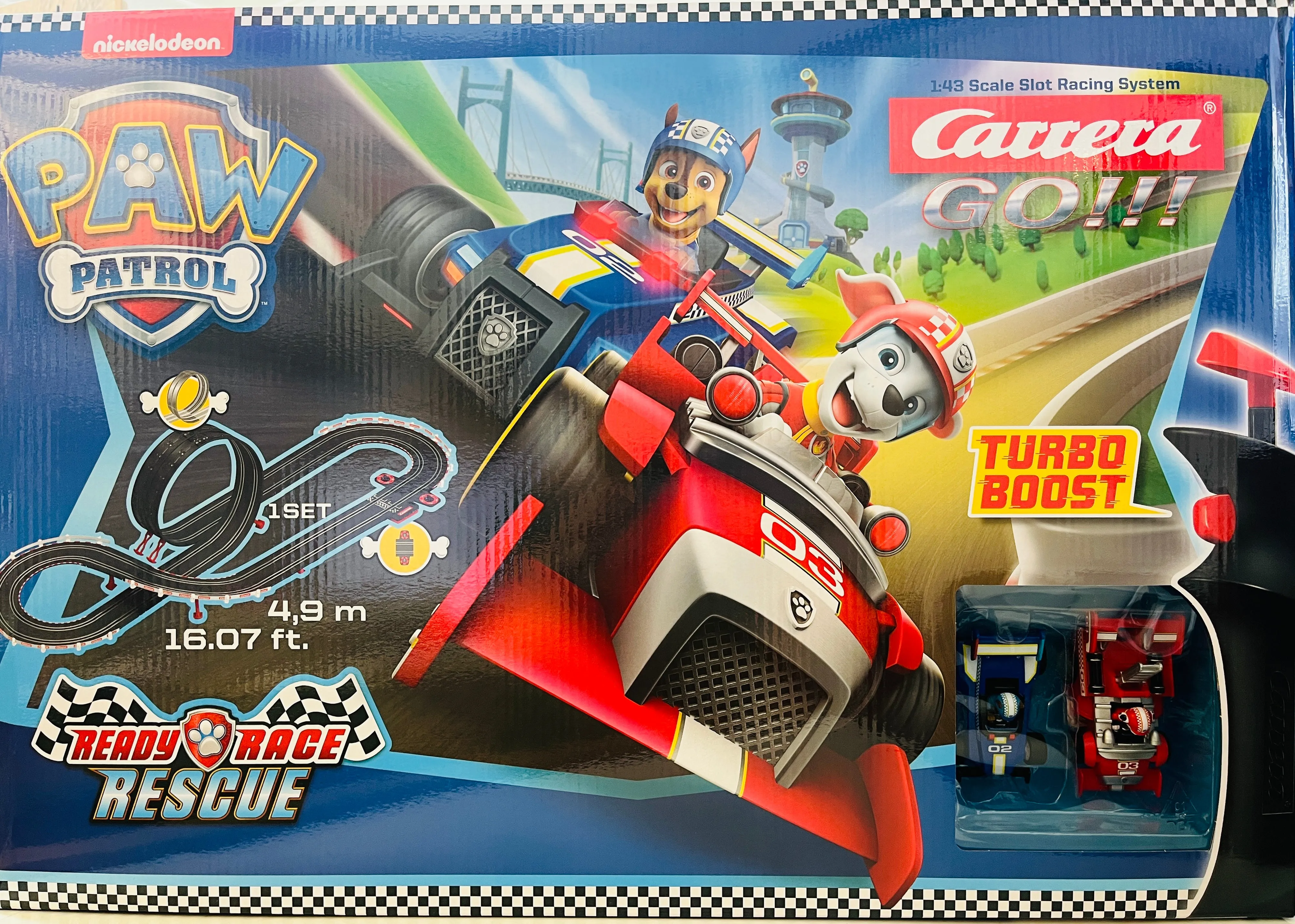 Carrera Go!!! PAW Patrol – Bereit zum Rennen und Retten